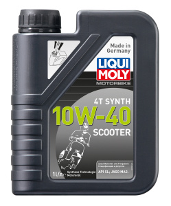 Масло моторное LiquiMoly 4T 10W-40 (1л) Scooter полусинтетика