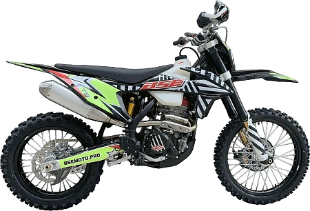 Мотоцикл Эндуро / кроссовый BSE T8 Green Twister (015)